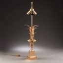 French palm-shaped table lamp from the 60s