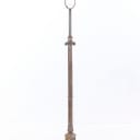 Floor lamp on lion feet