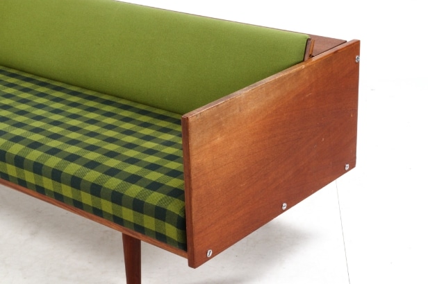 Hans. J. Wegner. Daybed / briks, teaktræ, model GE-259, tidlig model