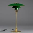 Poul Henningsen 1894-1967. PH 3/2 bordlampe - Grøn 