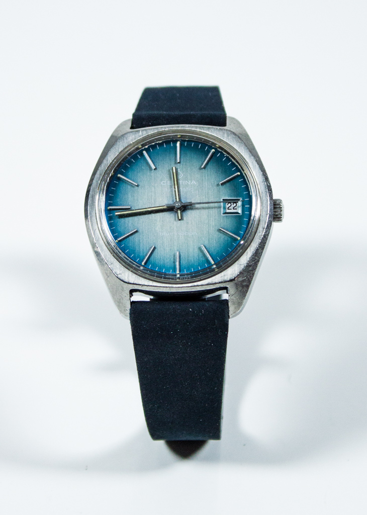 Armbandsur, Certina Automatic, Blue Ribbon, Volvo 1927-1977 | Lauritz.com