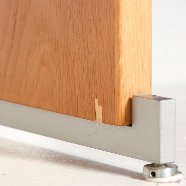 Hans Wegner. Fritstående reolsystem af eg, model Ry-100