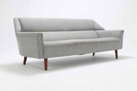 Kurt Østervig, tre-pers. sofa, model 61. 1960'erne.