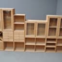 Rimme Møbelfabrik; otte moduler i bøg. Model Modulux (8)