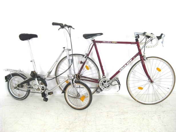 Rennrad Giant Peloton 7400 + Klapprad von Dahon (2)