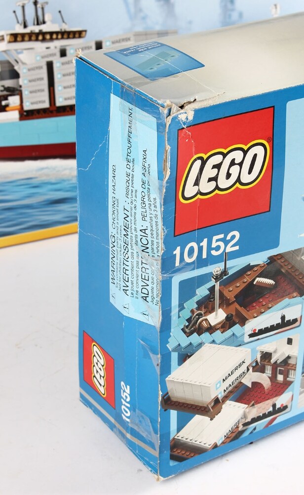 Lego. Maersk to containerskibe nr. 10152 og 10241 (2) Denne vare er sat til omsalg under nyt varenummer 4008273