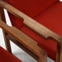 Søborg Furniture, attributed. Four armchairs, oak (4)