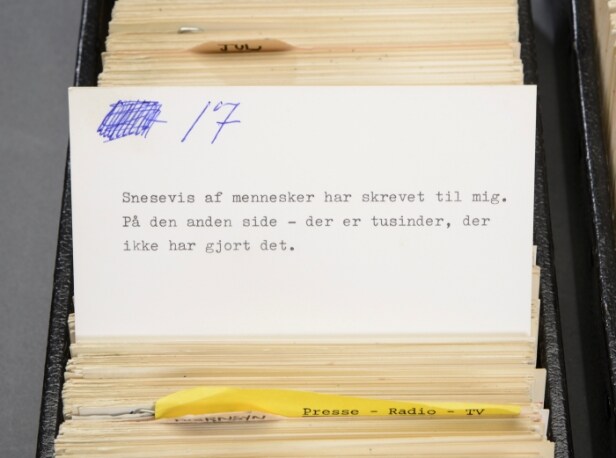 Otto Leisner. Kartotek med vittigheder.(ca. 3000)
