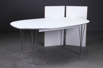Piet Hein-Bruno Mathsson. Super-Elliptical dining table