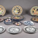 Stor samling Bjørn Wiinblad platter m.m (27) 