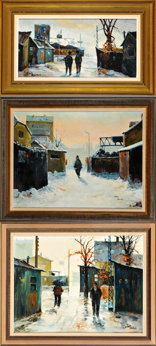 Allan Karms Cd Olie Pa Laerred Havnepartier 3 Lauritz Com