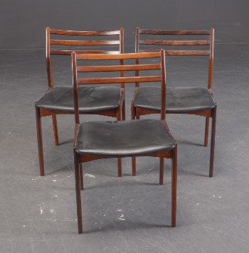 Tre stole af palisander (3)