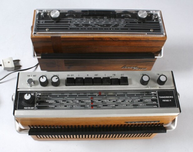 Tandberg og Luxor transistorradioer (2)