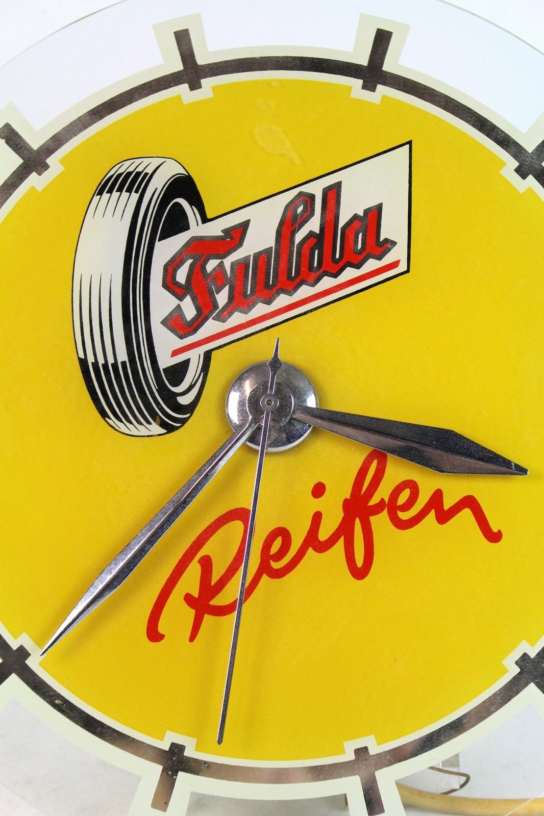 Vintage Wanduhr Fulda Reifen Lauritz Com