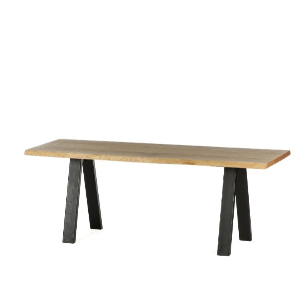 plankebord af egetræ.