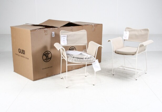 157. Mathieu Matégot for Gubi. Five armchairs, model Tropique (5)