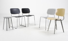 Iskos-Berlin for HAY. Four chairs and stool (5)