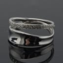 Georg Jensen, Marcia ring med brillanter, ca. 0.17 ct. 