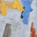 Ole Bjørn Krüger (1922-2007): Composition, oil on plate (cd)