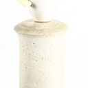 Marcello Fantoni. Pair of table lamps in glazed stoneware. 2nd half of the 20th century. (2)