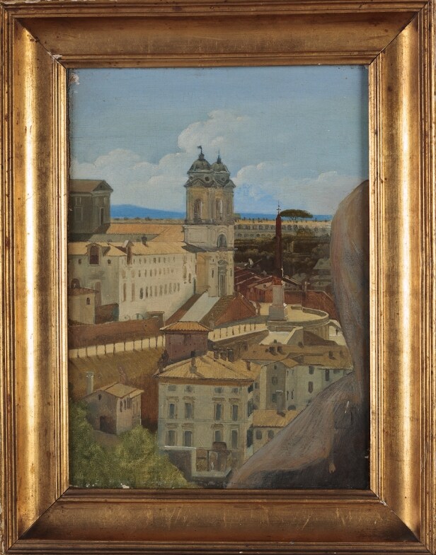 Constantin Hansen, motiv fra Rom 