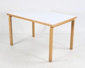 Alvar Aalto for Artek. Dining table / work table / desk