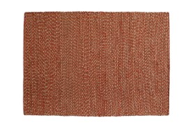 Clara von Zweigbergk for HAY. Braided carpet, 200 x 300 cm, red