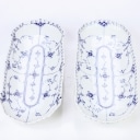 Royal Copenhagen. Musselmalet Helblonde. To 'Sellerifade' model 1194 (2)
