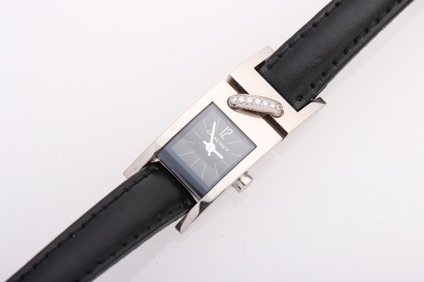 Chaumet. Ladies' wristwatch, 'Liens', 18 kt white gold
