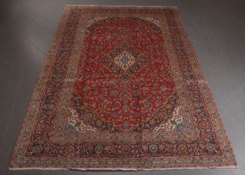 Persisk Keshan Tæppe 246 x 352 cm.