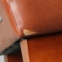 Violini. 2-pers. italiensk sofa, brunt læder