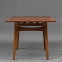 Hans J. Wegner . Spisebord i eg og teak , model AT310 (3)