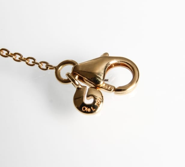 Ole Lynggaard. 'Shooting Stars' necklace of 18 kt. gold