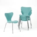 AUK - Arne Jacobsen. Six 'Seven' chairs, model 3107 (6)