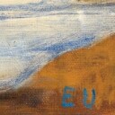 Gitte Skovmand, Ellis Utzon, etc. Collection paintings. (4)