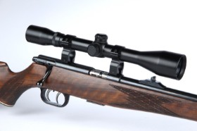 Jack. Full stock parlor rifle cal. 22LR