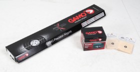 Gamo Speedster air rifle 4.5 mm, shooting discs and Field Bullet Trap Rocker (3)