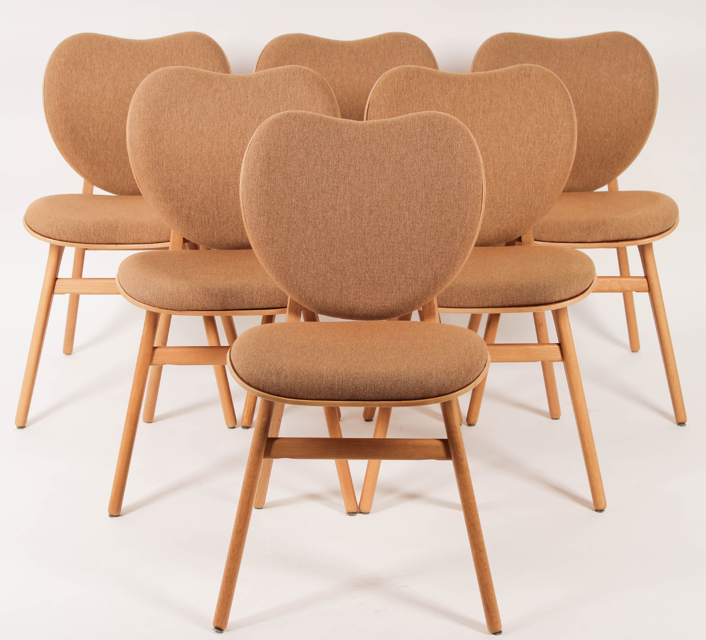 Anders Klem. Six dining chairs. Model A Conversation Piece (6)