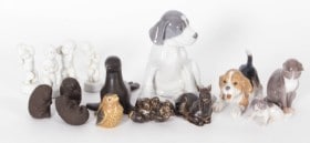 Samling porcelænsfigurer (15)