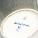 Arthur Boesen for Dahl-Jensen. Porcelain floor vase