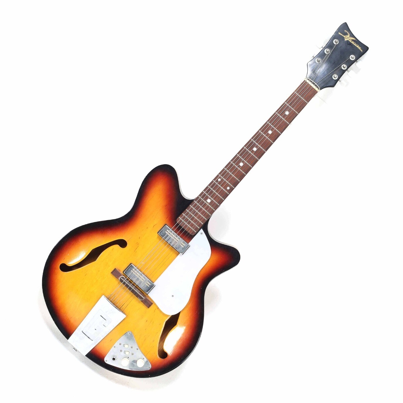 Guyatone: Vintage semi-akustisk jazz guitar, model Musician SG-S02