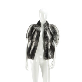 6939 - Kopenhagen Fur. Vest af pels. str. 36