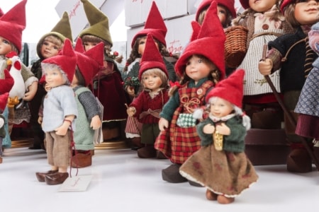 Birgitte Frigast: Large collection of elves, anniversary 'The