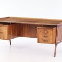 Danish furniture design. Freestanding rosewood desk, 1960s