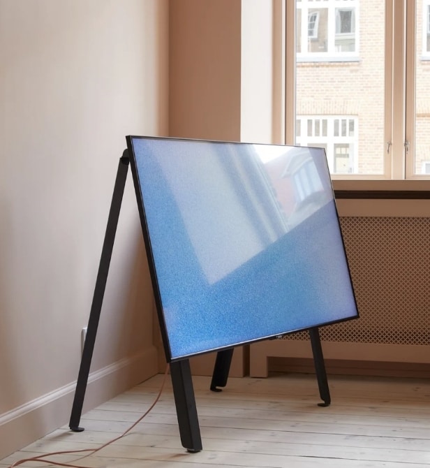Pedestal. A-frame TV-Stander, Ubrugt