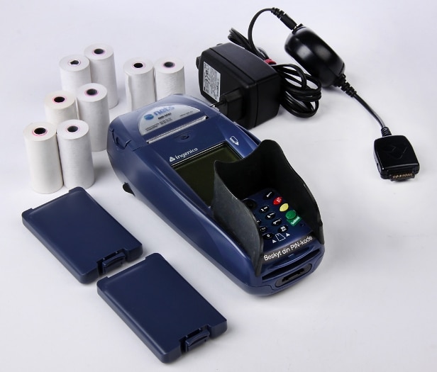 Nets. Dankort terminal, model 8200 GPRS med tilbehør