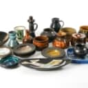 Large collection primarily Danish ceramics including Gerd Bøgelund (24)