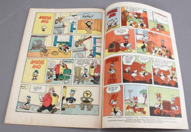Walt Disney's Anders And & Co. Nr. 2, 3, 4 fra årgang 2 1950 samt Nr. 8, 9, 10, 11, 11B og 12. 2. årgang, 1950 (9)