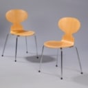 Arne Jacobsen. A set of six chairs, 'The Ant', model 3101 (6)