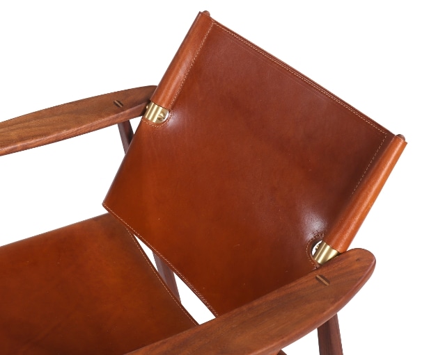Børge Mogensen. 'Hunter's chair' of oiled walnut, model BM1106
